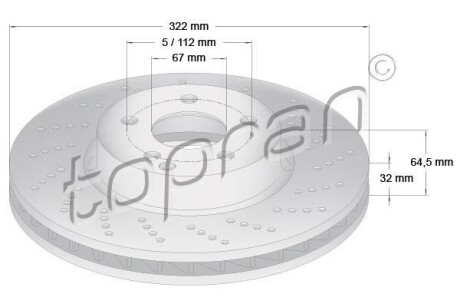 TOPRAN TOPRAN / HANS PRIES 408830 (фото 1)