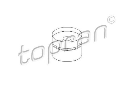 Штовхач TOPRAN TOPRAN / HANS PRIES 500887