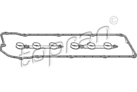 Набір прокладок кришки головки циліндра TOPRAN TOPRAN / HANS PRIES 500937