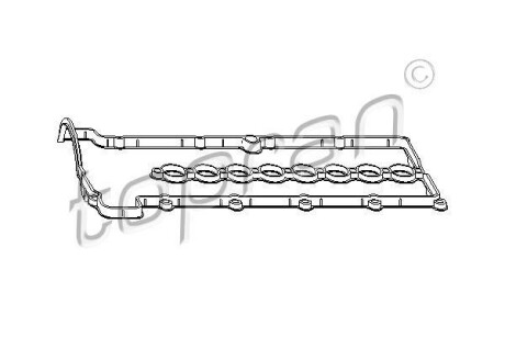 Прокладка клапанной крышки TOPRAN TOPRAN / HANS PRIES 500940