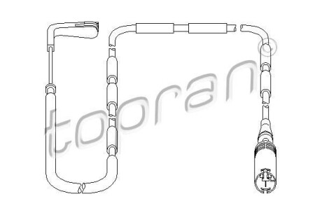 Датчик зносу гальмівних колодок TOPRAN TOPRAN / HANS PRIES 500997