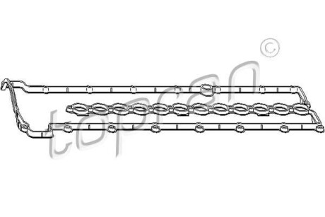 Прокладка клапанної кришки TOPRAN TOPRAN / HANS PRIES 501254