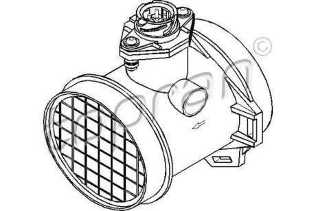 Расходомер воздуха TOPRAN TOPRAN / HANS PRIES 501505