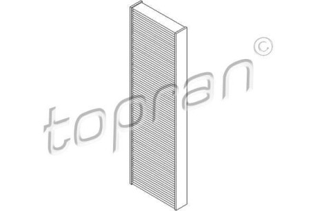 Фільтр салону TOPRAN TOPRAN / HANS PRIES 501654