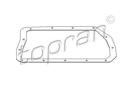 Прокладка масляного піддону TOPRAN TOPRAN / HANS PRIES 501746