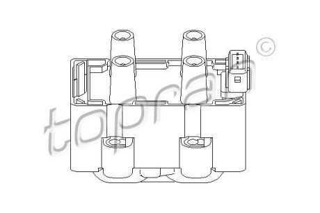 Котушка запалення TOPRAN TOPRAN / HANS PRIES 700221
