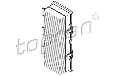 Фільтр повітряний TOPRAN TOPRAN / HANS PRIES 700247