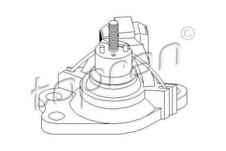 Подушка двигуна TOPRAN TOPRAN / HANS PRIES 700529