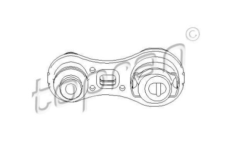 Подушка двигуна TOPRAN TOPRAN / HANS PRIES 700535