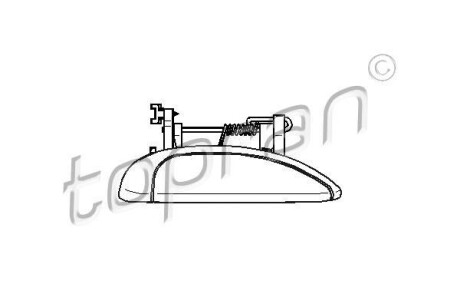 Ручка дверей TOPRAN TOPRAN / HANS PRIES 700559