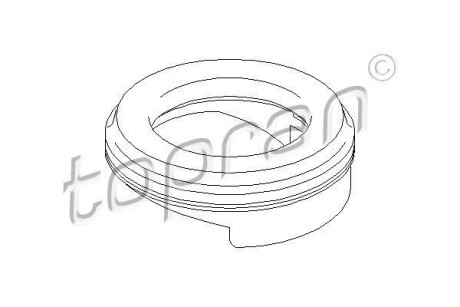 Подшипник качения, опора стойки амортизатора TOPRAN TOPRAN / HANS PRIES 700602