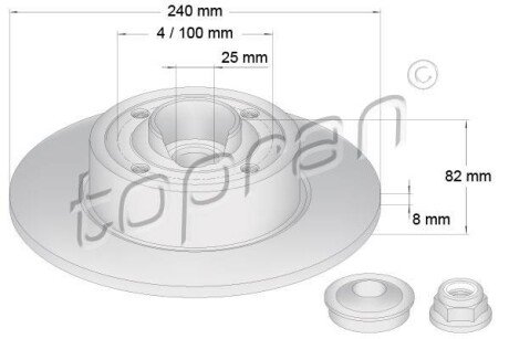 HANS PRIES TOPRAN TOPRAN / HANS PRIES 700650 (фото 1)