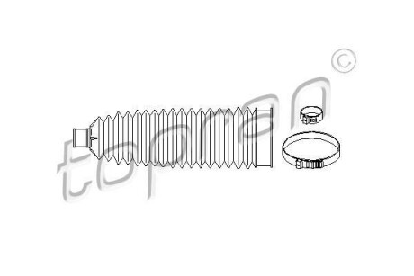 Пильовик кермового управління TOPRAN TOPRAN / HANS PRIES 700748