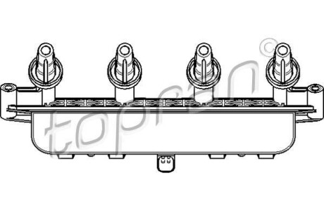 Котушка запалення TOPRAN TOPRAN / HANS PRIES 701403