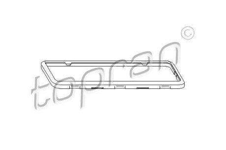 Прокладка клапанної кришки TOPRAN TOPRAN / HANS PRIES 720 106