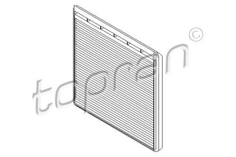 Фільтр повітря (салону) TOPRAN TOPRAN / HANS PRIES 720335