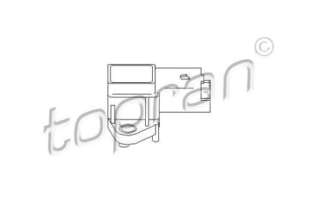 Датчик, давление во впускном газопроводе TOPRAN TOPRAN / HANS PRIES 722063