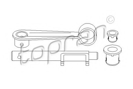 Елемент куліси КПП TOPRAN / HANS PRIES 722142
