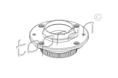 Набір підшипників колеса TOPRAN TOPRAN / HANS PRIES 722252