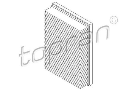 Фільтр повітряний TOPRAN TOPRAN / HANS PRIES 722304