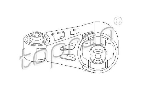 Подушка двигуна TOPRAN TOPRAN / HANS PRIES 722311