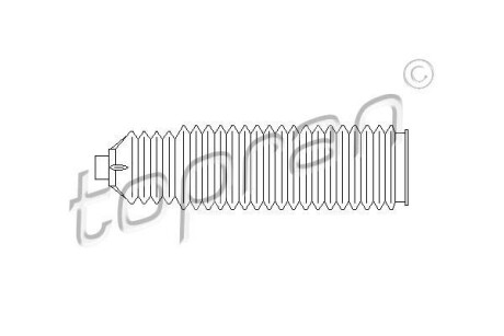 Пильовик кермового управління TOPRAN TOPRAN / HANS PRIES 722465