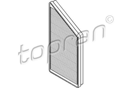 Фільтр салону TOPRAN TOPRAN / HANS PRIES 722724