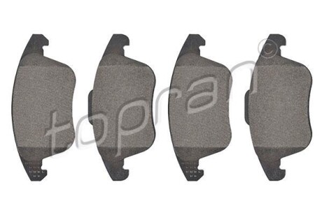 Set brake pads TOPRAN TOPRAN / HANS PRIES 723273