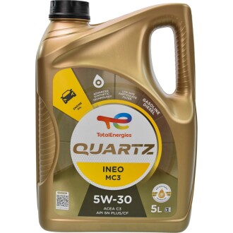 Масло моторное Quartz Ineo MC3 5W30 (5 Liter) TOTAL 213698