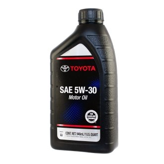 Масло моторное (ENGINE OIL 5W-30), 0.946L TOYOTA 002791QT5W