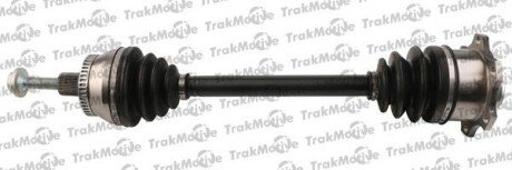 AUDI піввісь прав. c ABS L=524mm 38 зуб. A6 1,9-3,0 -05 (акпп) Trakmotive 30-0013