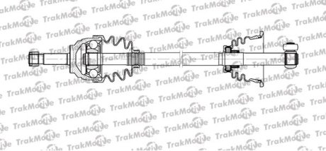 Піввісь Renault Kangoo 1.2-1.9 dCi 97- (L) (21x625.7) d=30 Trakmotive 301112