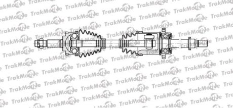 NISSAN Полуось L=942mm, 27/25 зуб. PRIMERA P11 -01 Trakmotive 30-1120