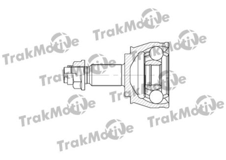 ШРКШ (зовнішній) Fiat Doblo 1.4 i/1.6D Multijet 10- (27x26x147.5mm) Trakmotive 400554