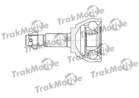 ШРКШ (зовнішній) Nissan Qashqai/X-Trail 2.0dCi 07-13 (29x36x174) Trakmotive 400593