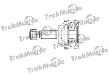 ШРКШ (зовнішній) Renault Kangoo (21x22x139,5x44T) (+ABS) Trakmotive 400598