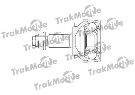 ШРКШ (зовнішній) Renault Master 98- (28x27x158x51T) (+ABS) Trakmotive 400601