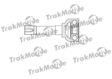 SUZUKI ШРКШ зовнішній 19/26 зуб. JIMNY 1.3 98-, JIMNY 1.3 05- Trakmotive 40-0604 (фото 1)