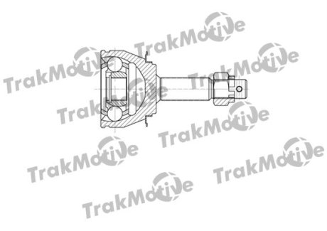 DAEWOO ШРКШ зовнішній к-кт 22/30 зуб. Tico 95-00 Trakmotive 40-0639