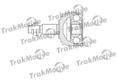 ШРКШ (зовнішній) Renault Laguna 2.2 dCi 01- (27x37x165) Trakmotive 400659