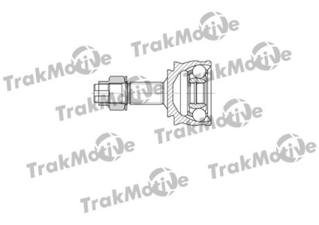 OPEL ШРКШ зовнішній к-кт 22/20 зуб. ADAM (M13) 1.2 12-19, CORSA D (S07) 1.0 06-10, CORSA E 1.2 14- Trakmotive 40-0668