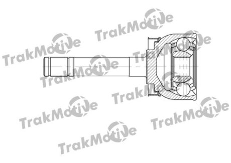 NISSAN Шрус наруж. к-кт 27/27 зуб. VANETTE -01 Trakmotive 40-0693