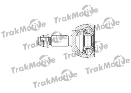 ШРКШ (зовнішній) Renault Megane II 02-/Scenic II 03-09 (25z/33z/52.7mm/84mm/52.5mm) Trakmotive 400707