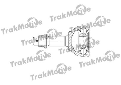 ШРКШ (зовнішній) Nissan Qashqai 1.5dCi/X-Trail 2.0/2.5 07-13 (29x35x161mm)(к-кт) Trakmotive 400723