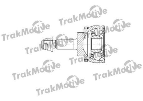 RENAULT ШРКШ зовнішній к-кт 23/35 зуб.Megane I,Scenic I 1.6/2.0 -03 Trakmotive 40-0734