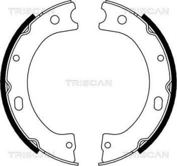 Гальмівні колодки ручного гальма TRISCAN 810014011