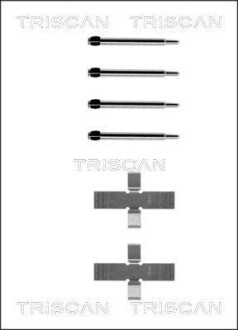 Комплектующие, колодки дискового тормоза TRISCAN 8105-101288
