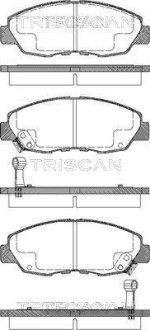 Гальмівні колодки, дискове гальмо (набір) TRISCAN 811040972