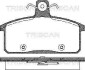 Гальмівні колодки, дискове гальмо (набір) TRISCAN 811069012 (фото 1)