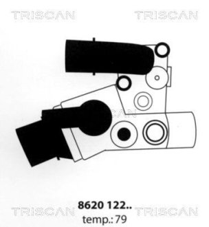 Термостат TRISCAN 862012279